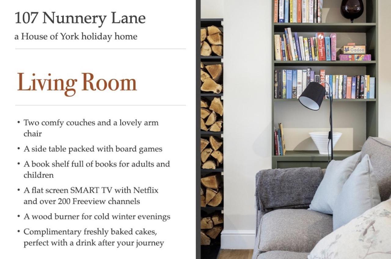107 Nunnery Lane - A House Of York Holiday Home Bagian luar foto