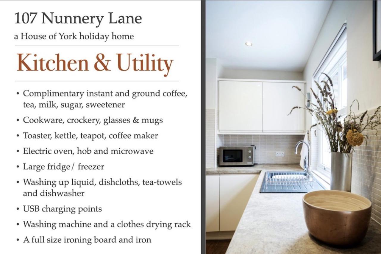 107 Nunnery Lane - A House Of York Holiday Home Bagian luar foto
