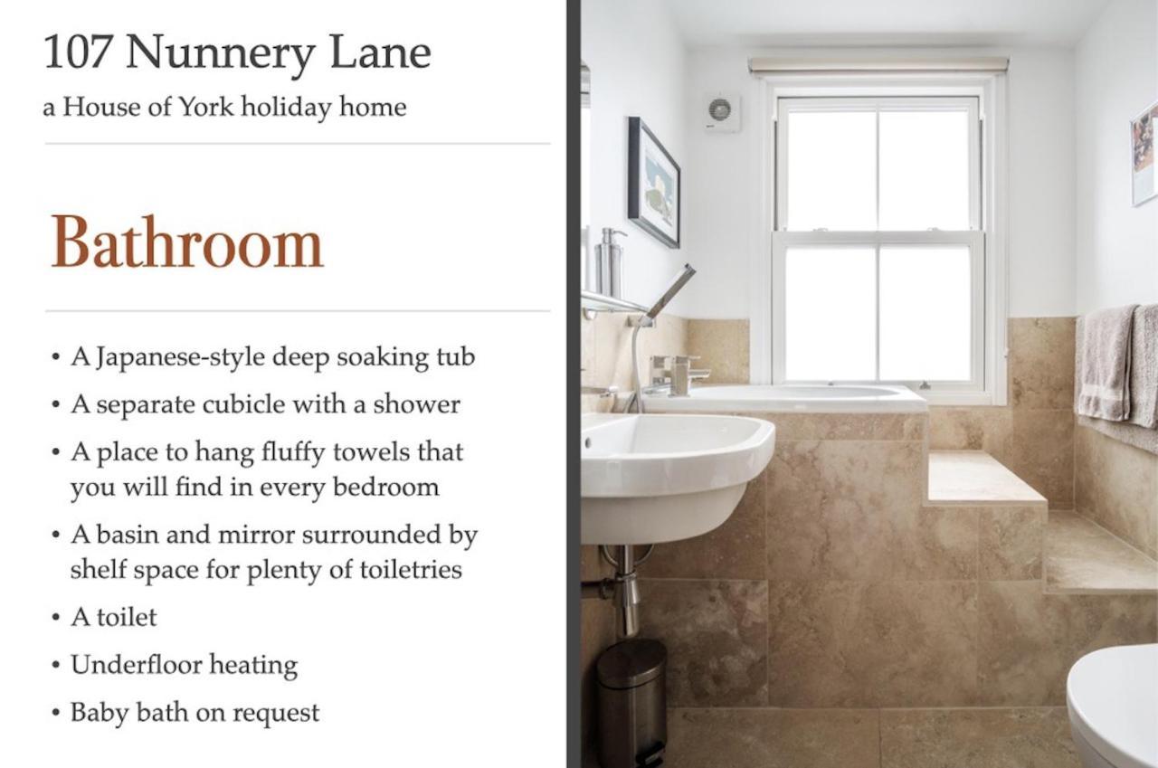 107 Nunnery Lane - A House Of York Holiday Home Bagian luar foto