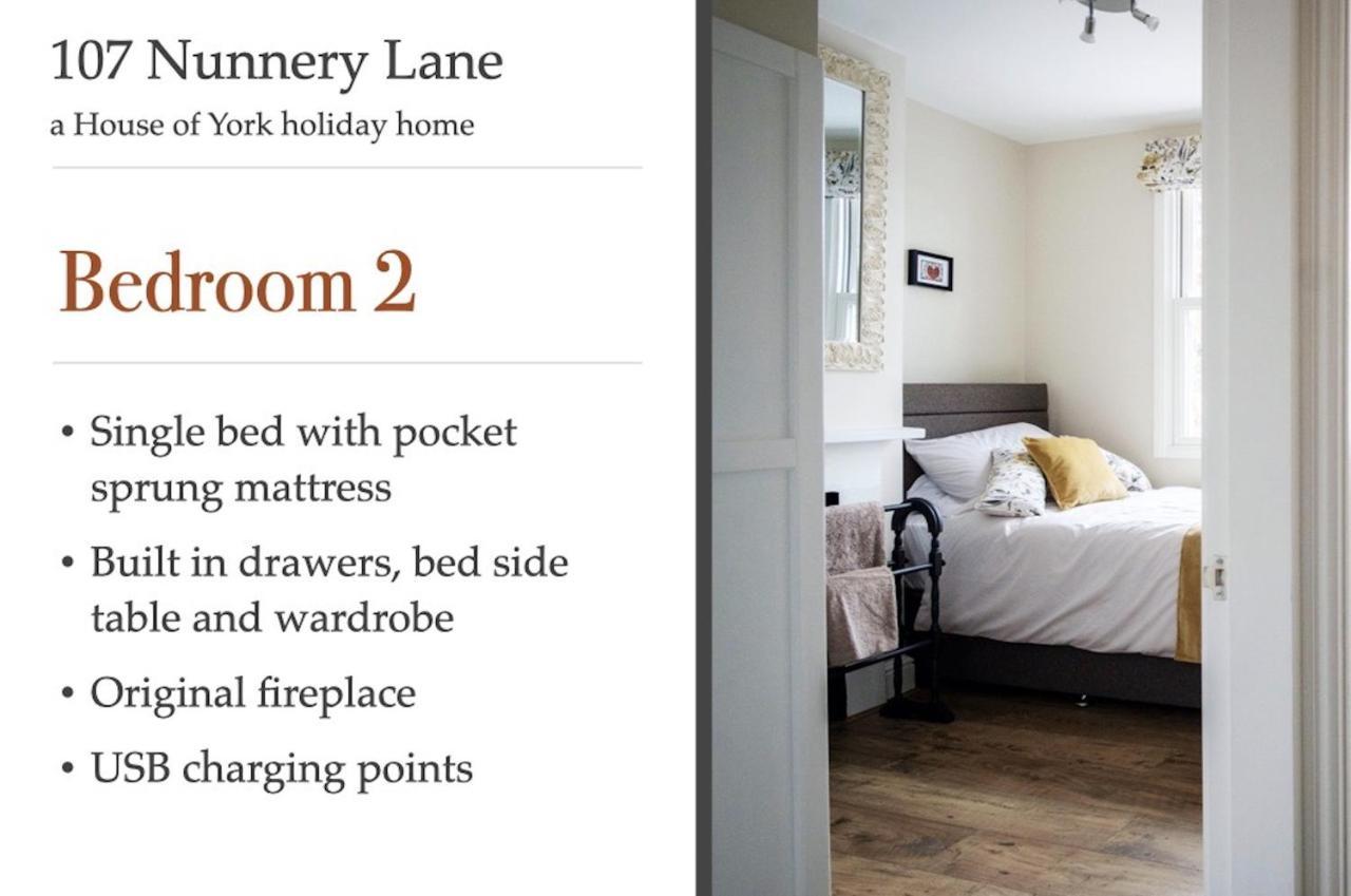 107 Nunnery Lane - A House Of York Holiday Home Bagian luar foto